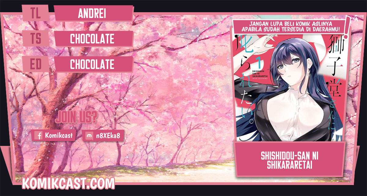 Shishidou-san ni Shikararetai Chapter 16 Gambar 1